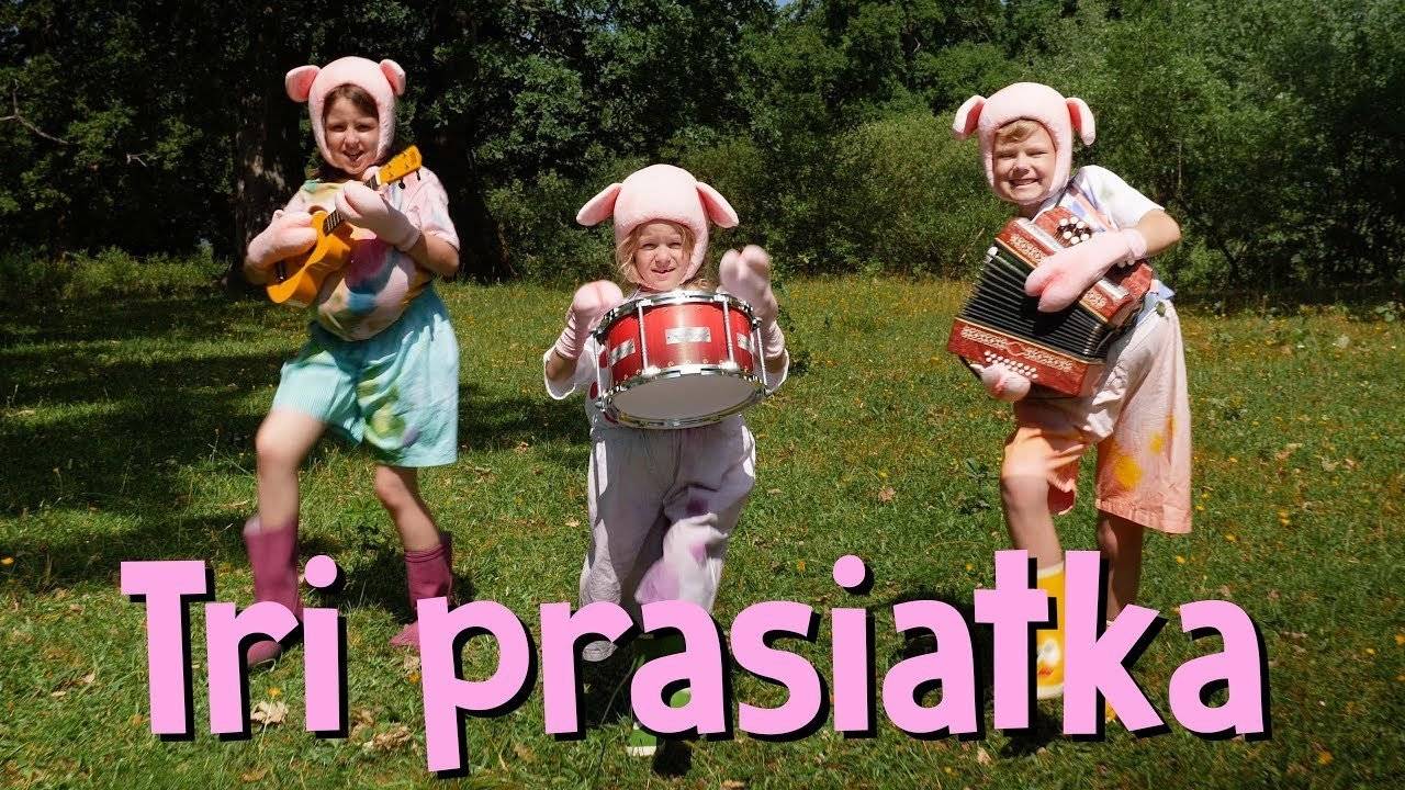 Smejko a Tanculienka - Tri prasiatka