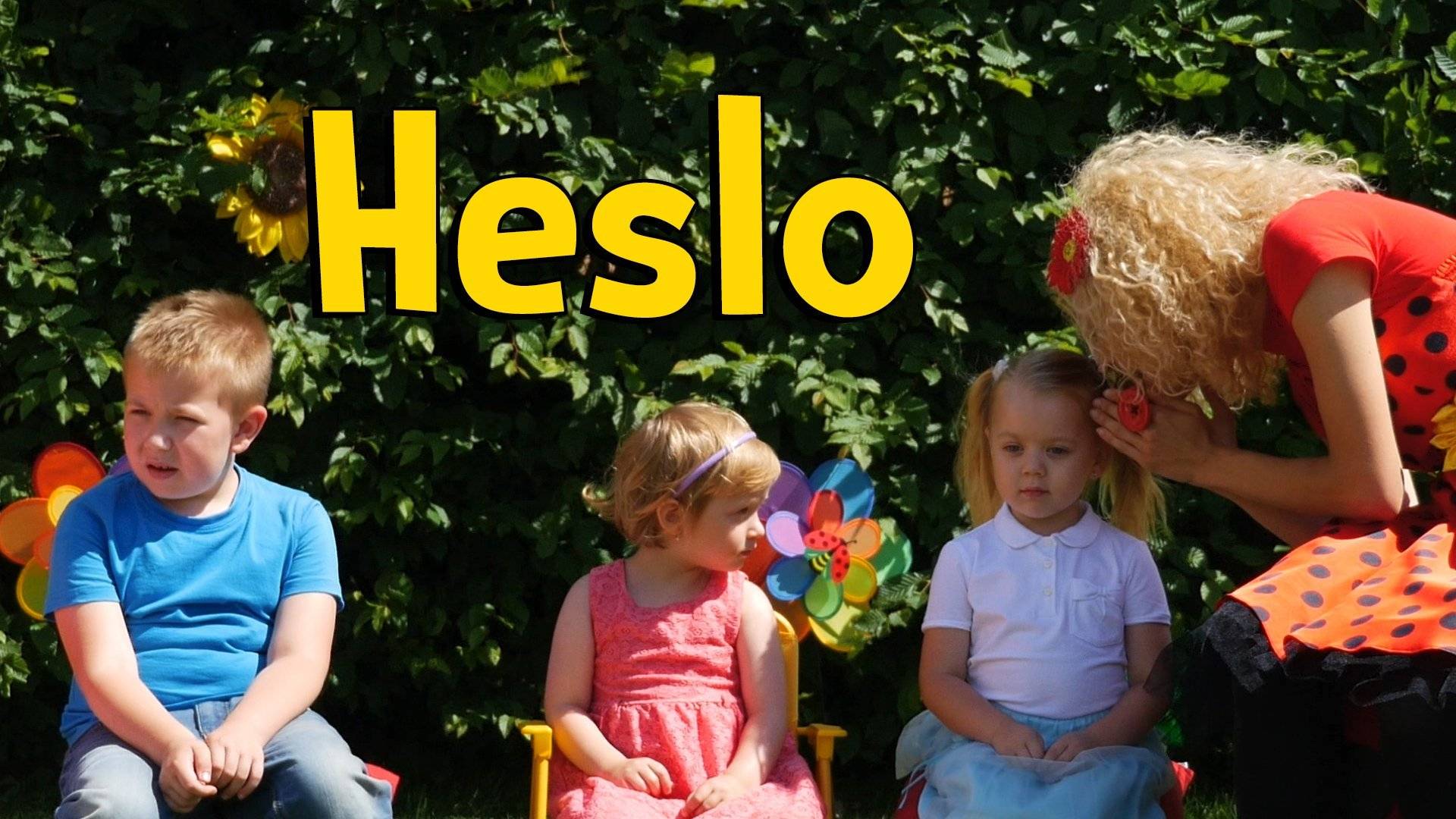 Smejko a Tanculienka - Heslo