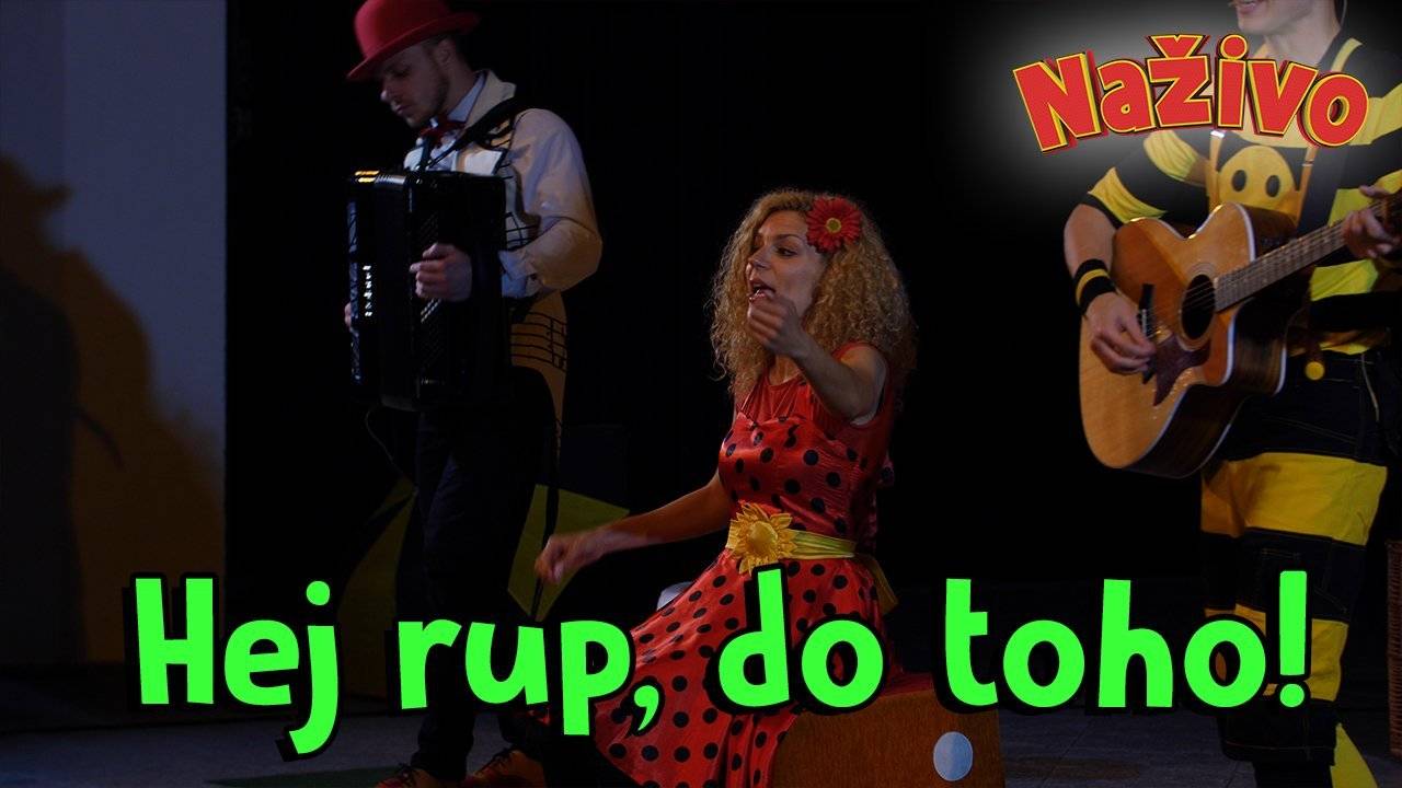 Smejko a Tanculienka NAŽIVO - Hej rup, do toho!