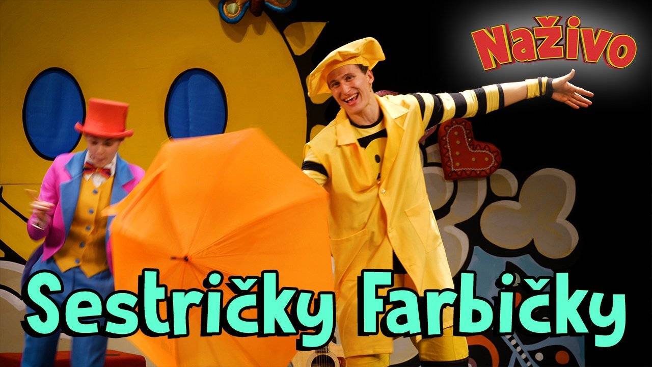 Smejko a Tanculienka NAŽIVO - Sestričky Farbičky