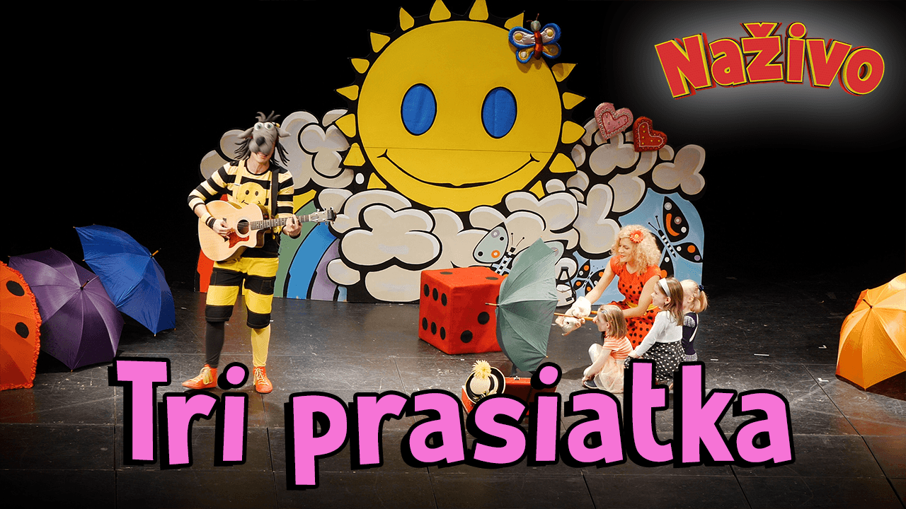 Smejko a Tanculienka NAŽIVO - Tri prasiatka