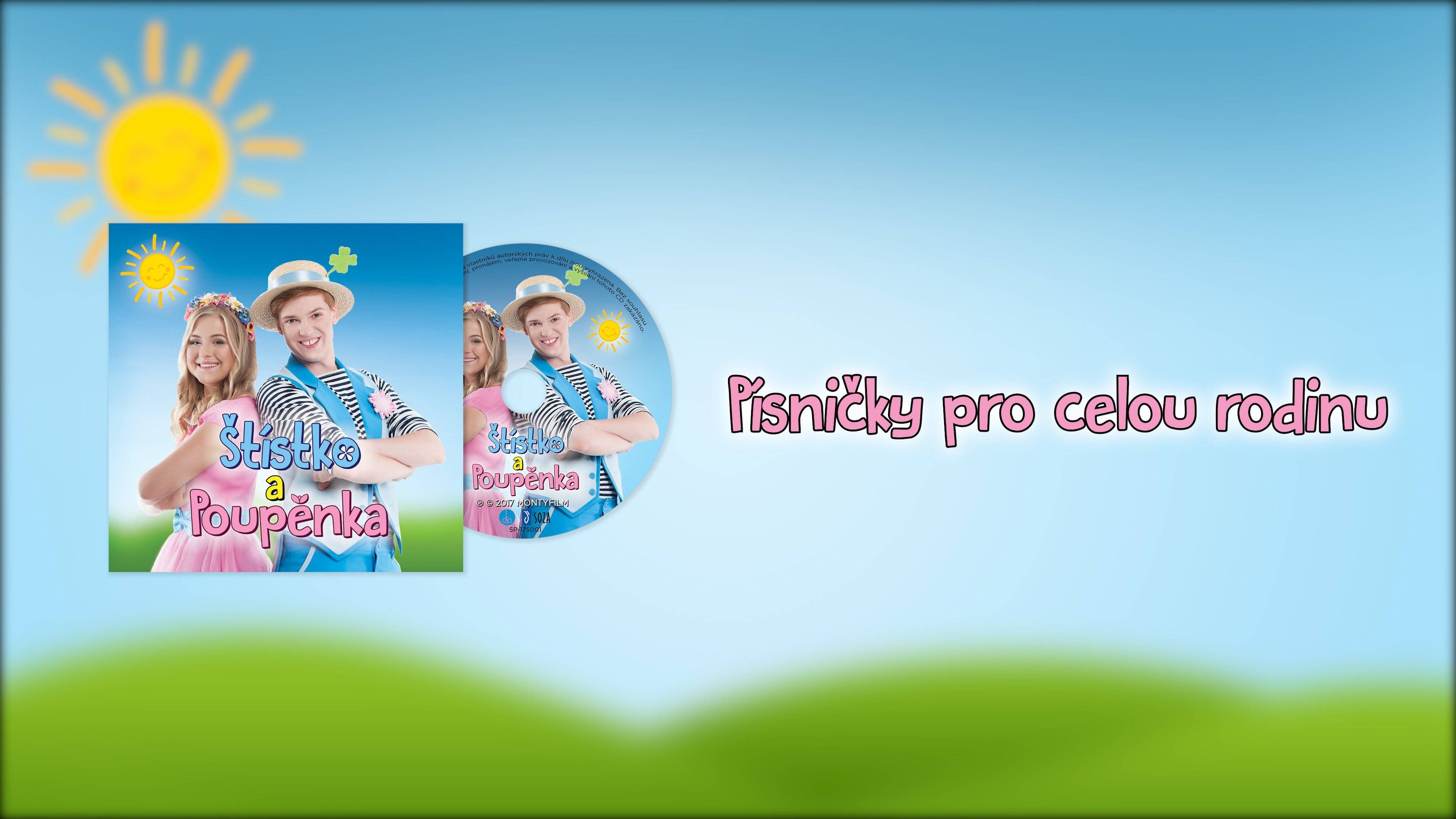 Štístko a Poupěnka CD – Písničky pro celou rodinu