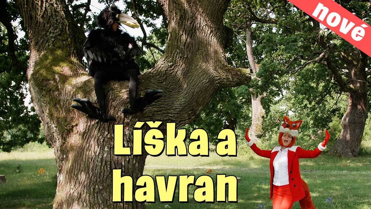Smejko a Tanculienka - Líška a havran